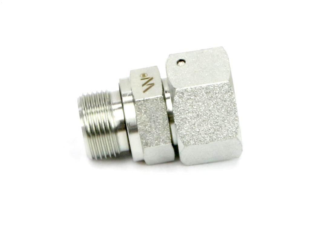 Przyłączka hydrauliczna metryczna AB (EVGE) M12x1.5 06L x M10x1 ED Waryński - zdjęcie 2