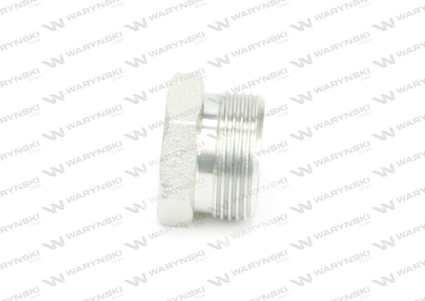 Korek hydrauliczny metryczny (na klucz) M18x1.5 12L Waryński 10szt - zdjęcie 5