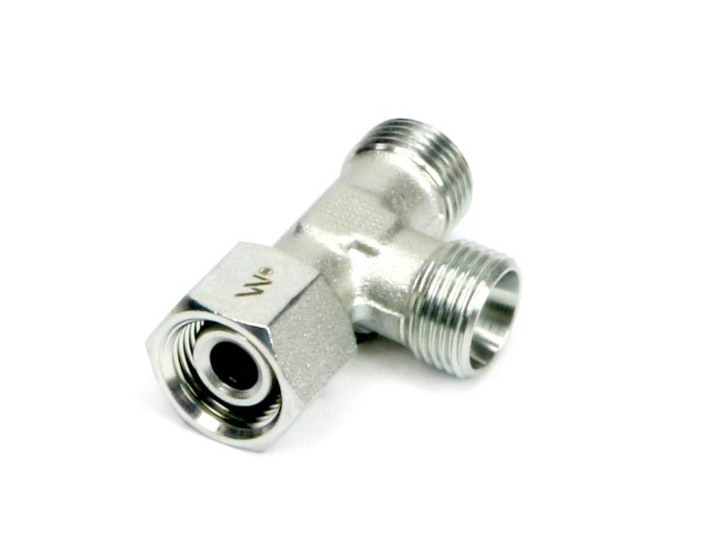 Trójnik hydrauliczny niesymetryczny metryczny BBA M16x1.5 10L (XEVL) Waryńs - zdjęcie 2