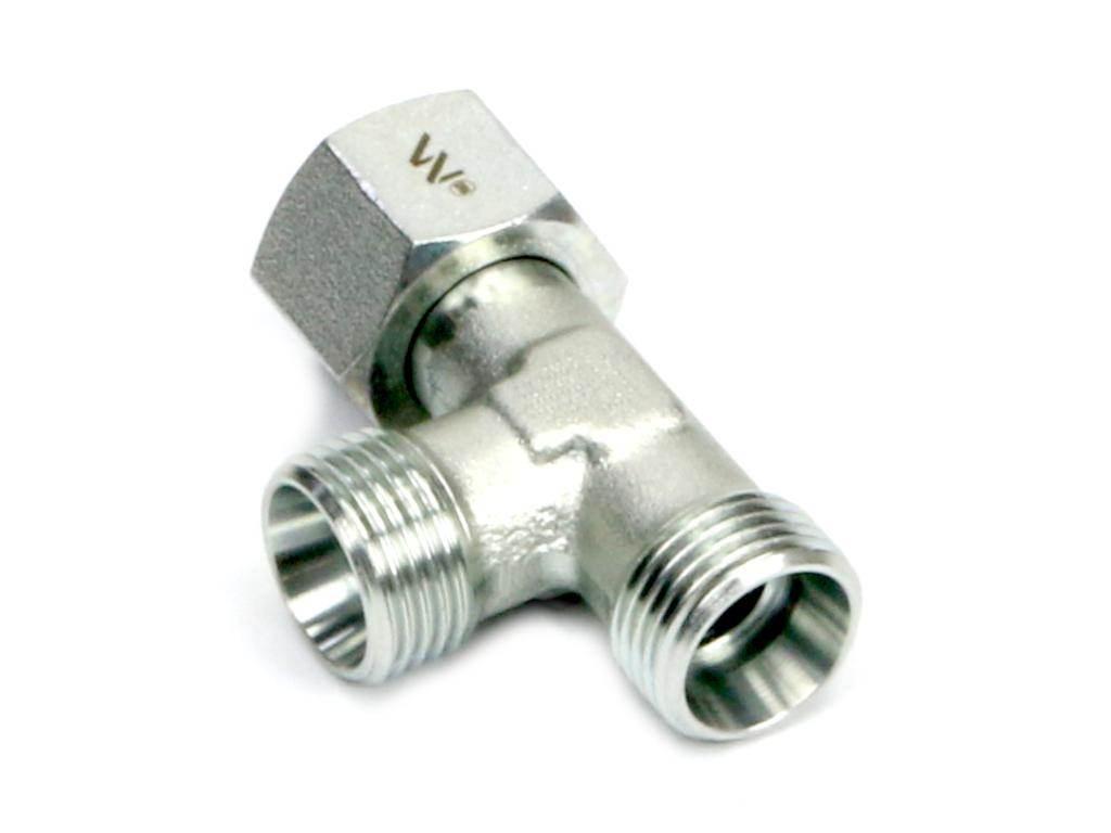 Trójnik hydrauliczny niesymetryczny metryczny BBA M16x1.5 10L (XEVL) Waryńs - zdjęcie 3