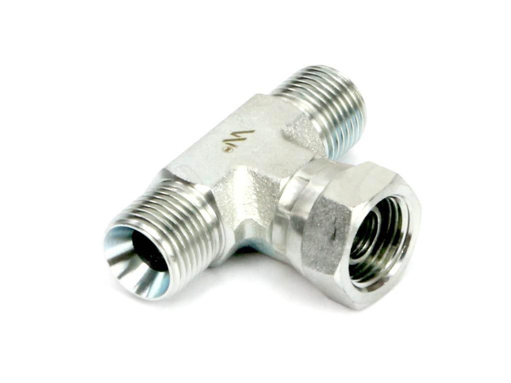 Trójnik hydrauliczny symetryczny calowy BAB 3/8" BSP (XEVT) Waryński - zdjęcie 2