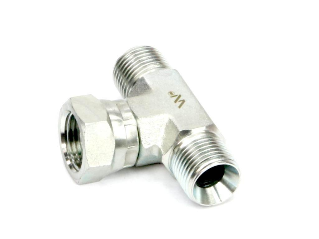 Trójnik hydrauliczny symetryczny calowy BAB 3/8" BSP (XEVT) Waryński - zdjęcie 3