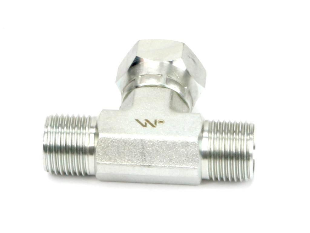 Trójnik hydrauliczny symetryczny calowy BAB 3/8" BSP (XEVT) Waryński - zdjęcie 4
