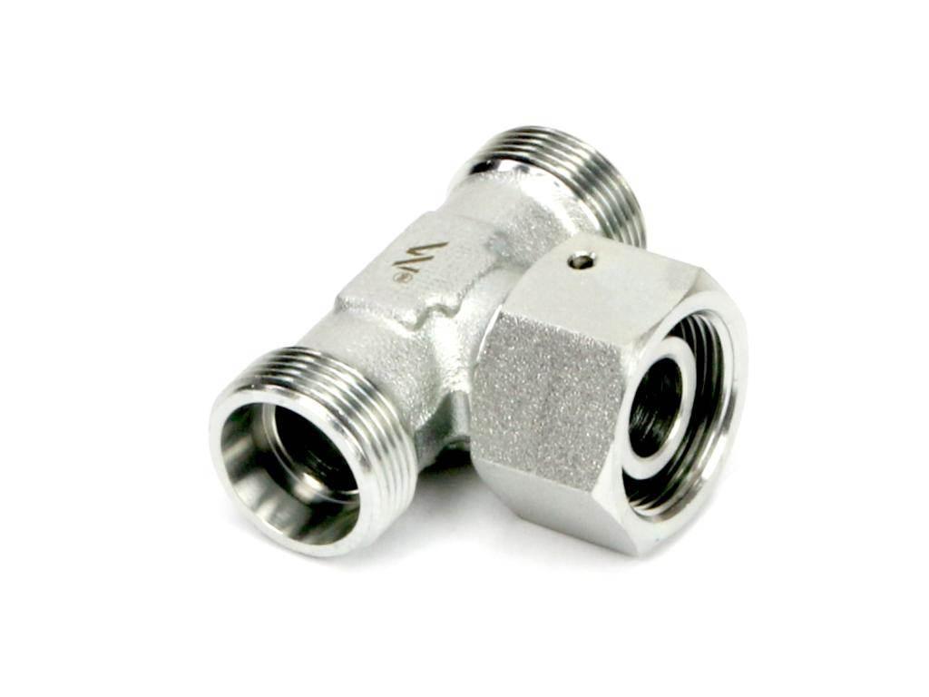 Trójnik hydrauliczny symetryczny metryczny BAB M52x2 42L (XEVT) Waryński - zdjęcie 2