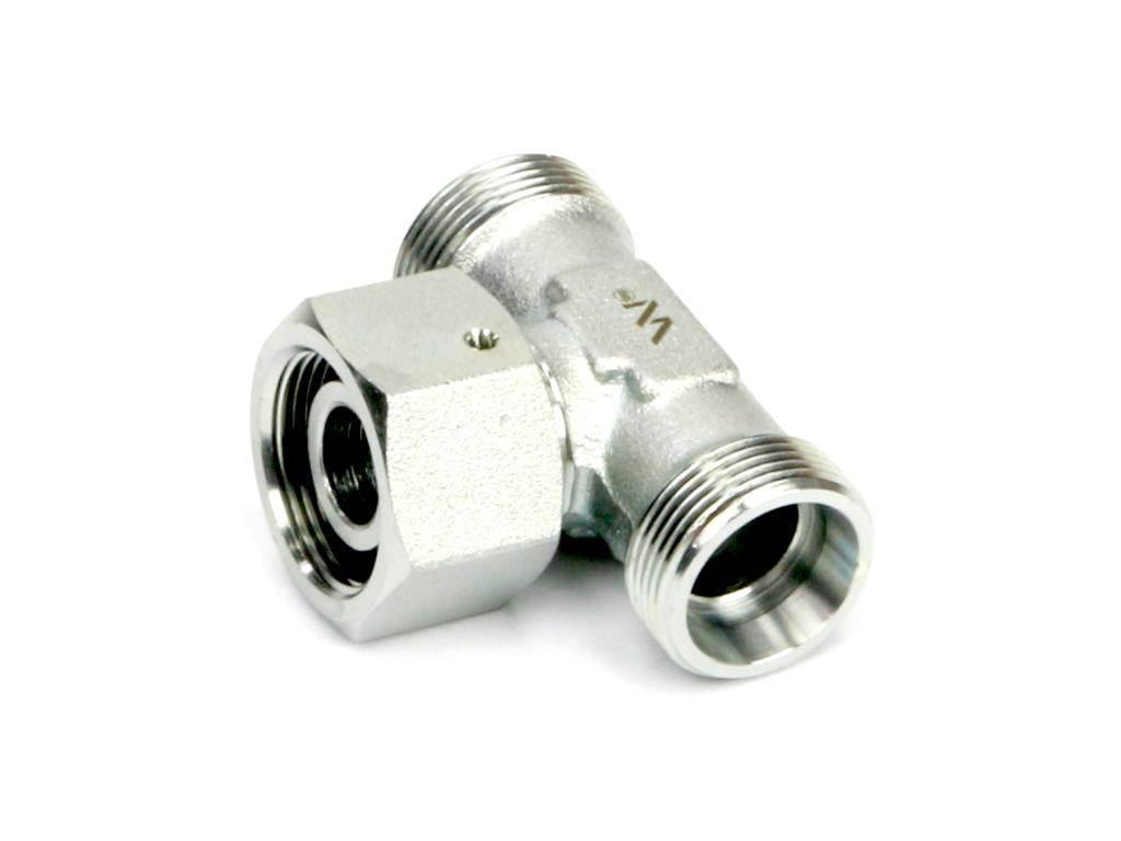 Trójnik hydrauliczny symetryczny metryczny BAB M52x2 42L (XEVT) Waryński - zdjęcie 3