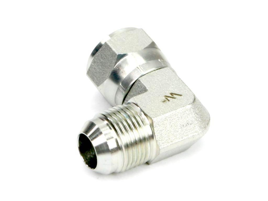 Kolanko hydrauliczne calowe AB 3/4" UNF (JIC) Waryński W-5825250808 - zdjęcie 3