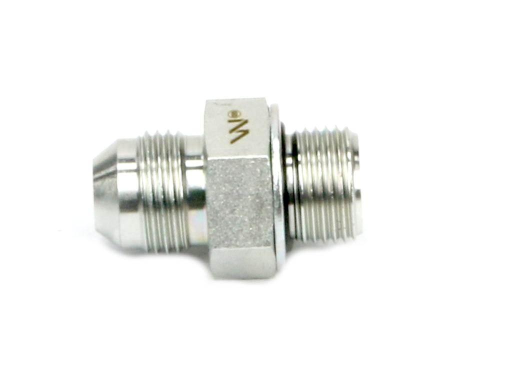 Przyłączka hydrauliczna BB 3/4"UNF (JIC) x M16x1.5 (XGE) Waryński 2szt - zdjęcie 4