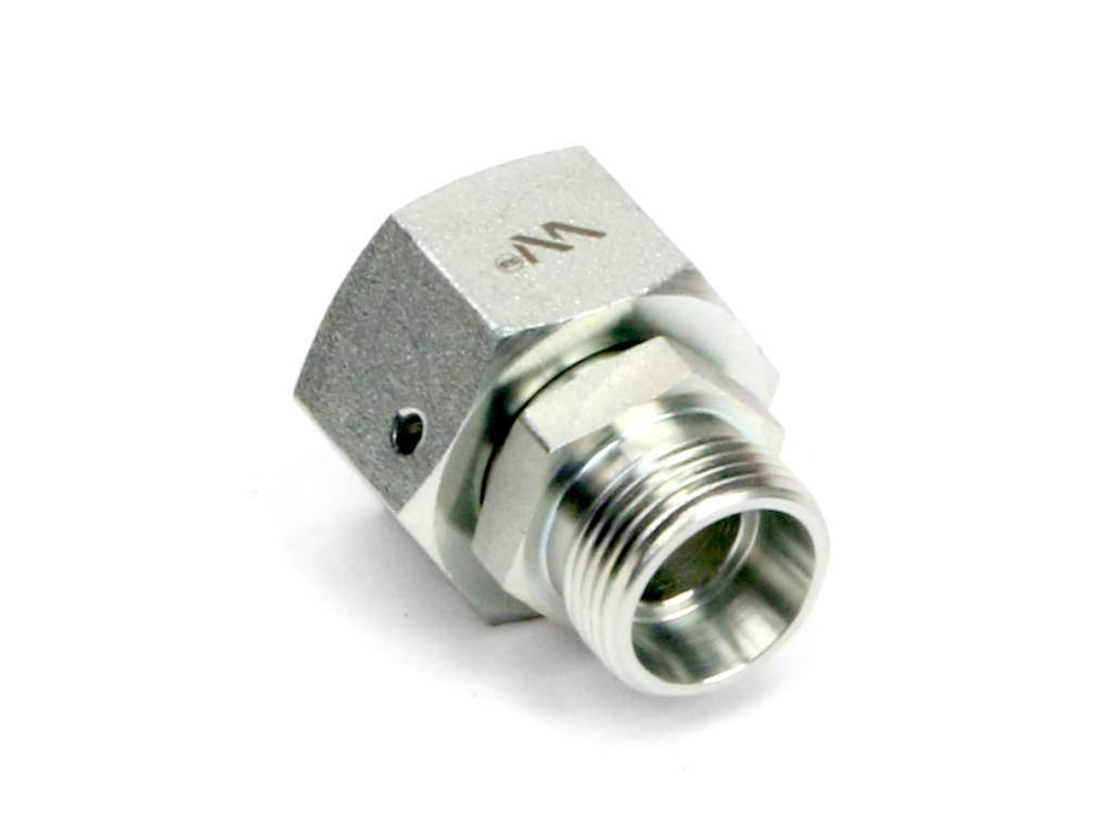 Złączka hydrauliczna metryczna AB (XKOR) A-M45x2 35L / B-M18x1.5 12L Waryńs - zdjęcie 3