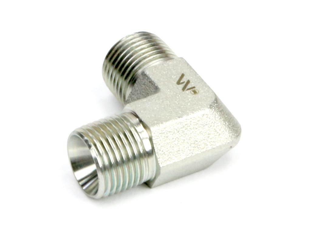 Kolanko hydrauliczne calowe BB 1/8" BSP (XW) Waryński 2szt W-5605050202 - zdjęcie 3