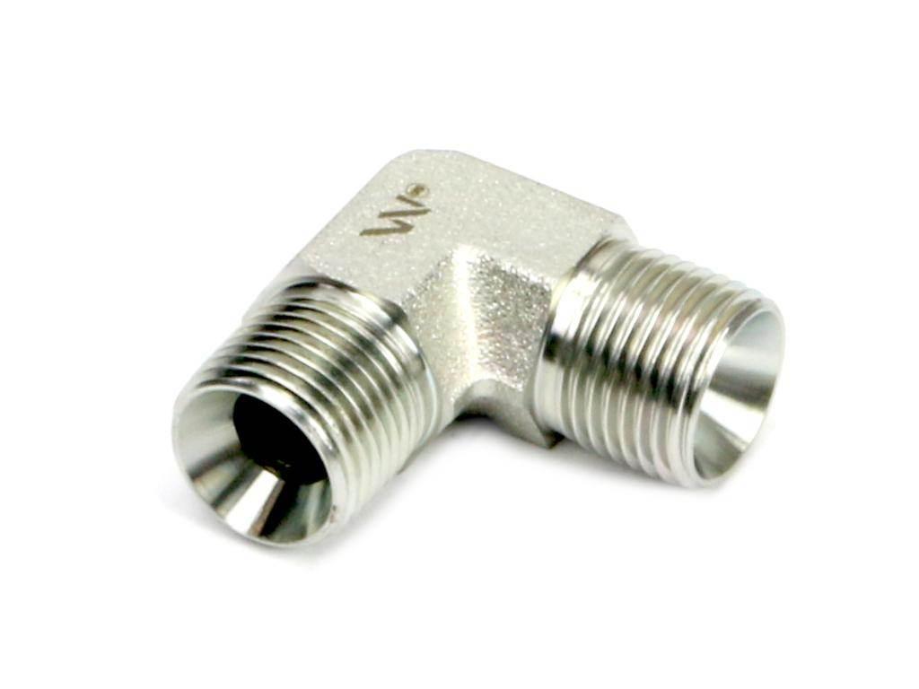 Kolanko hydrauliczne calowe BB 1/4" BSP (XW) Waryński 2szt W-5605050404 - zdjęcie 2