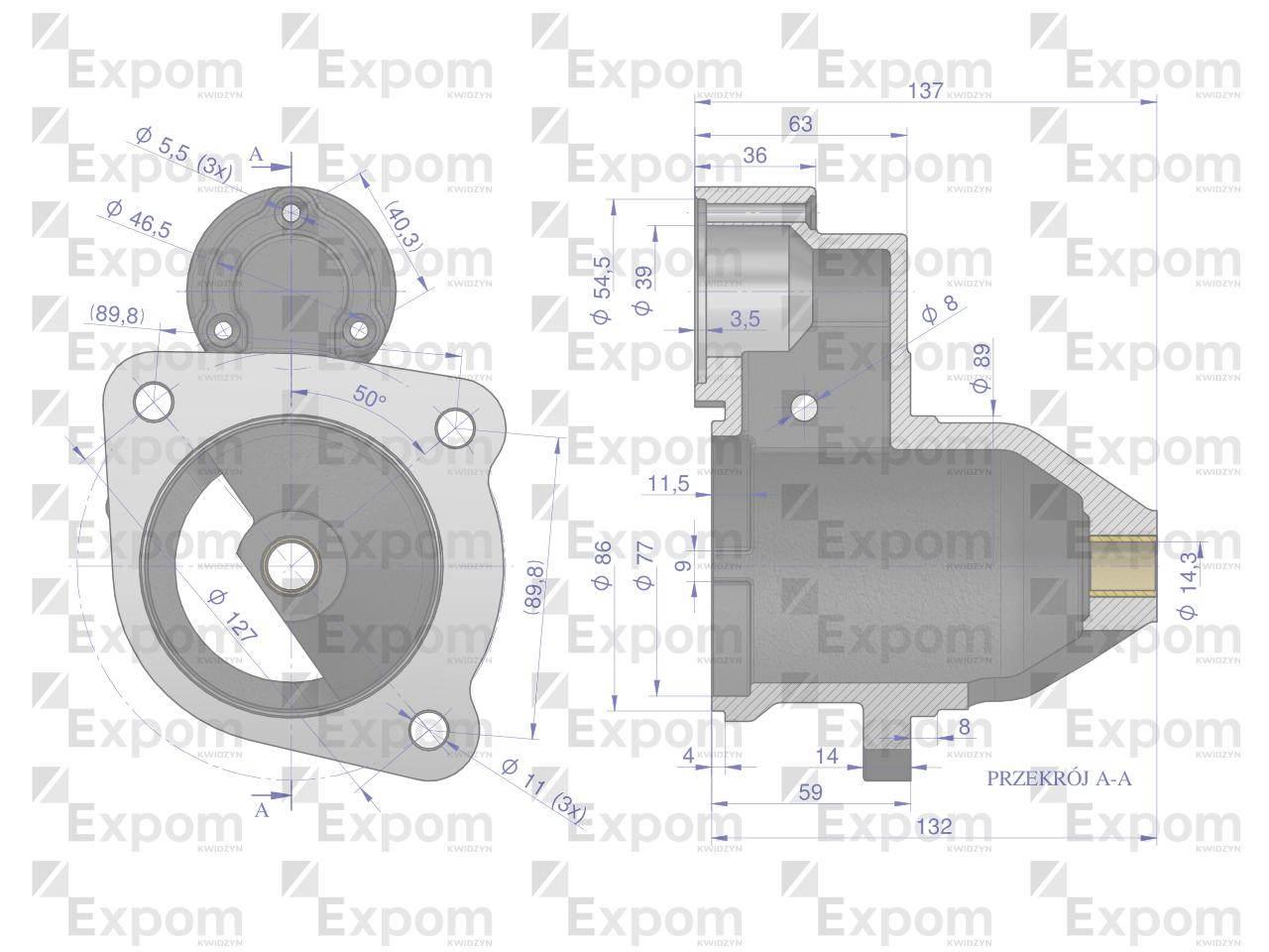 Głowica rozrusznika MS289EX Nowy Typ EXPOM KWIDZYN eu MSX935EX - zdjęcie 3
