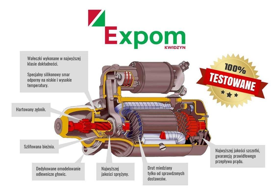 Rozrusznik typ Iskra AZE4230 EXPOM KWIDZYN eu MS235EX - zdjęcie 4