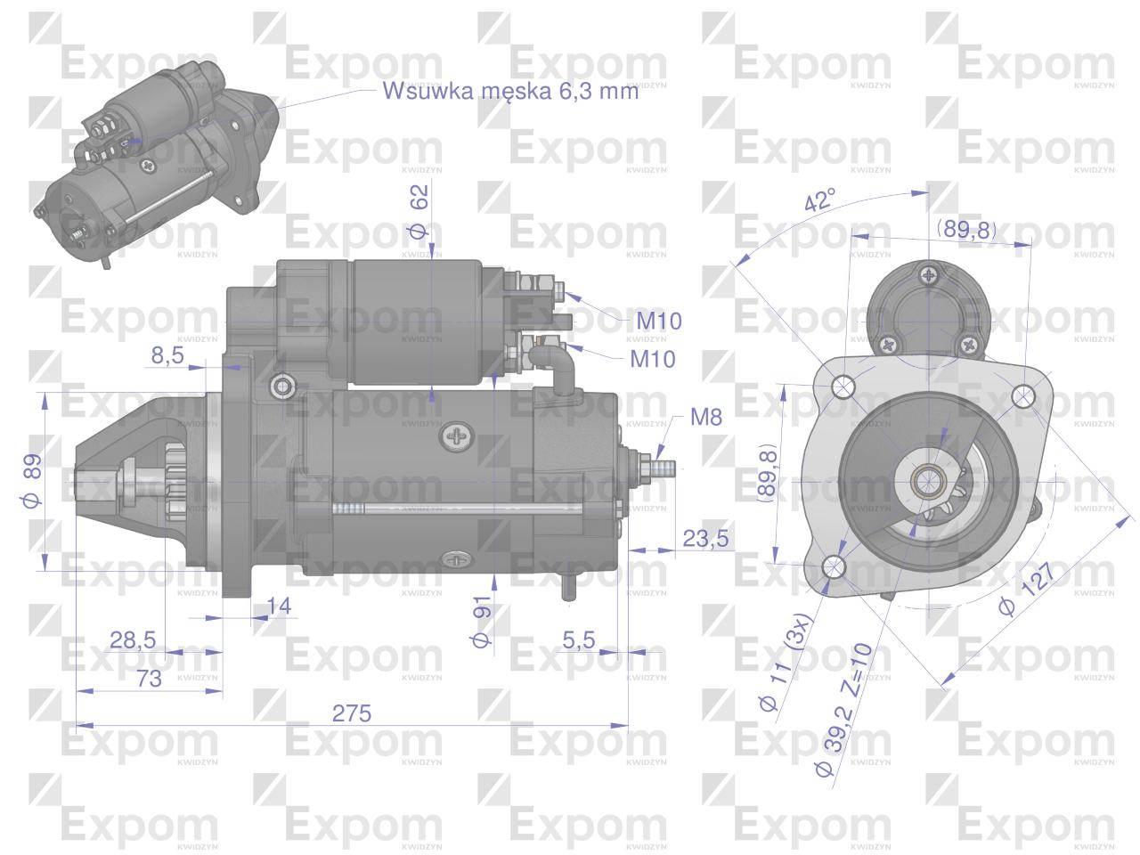 Rozrusznik MS 282, AZE4244, IS1378 typ Iskra EXPOM KWIDZYN eu MS395EX - zdjęcie 5