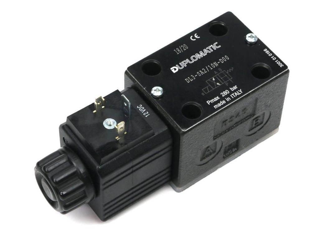 Rozdzielacz (elektrozawór) DL3-SA2/10N-D12 12V DC (cewka x 1) Compact 280ba