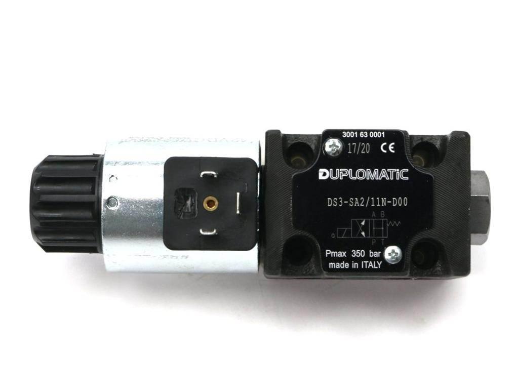 Rozdzielacz (elektrozawór) DS3-SA2/11N-D12 12V DC (cewka x 1) Heavy 350bar. - zdjęcie 2