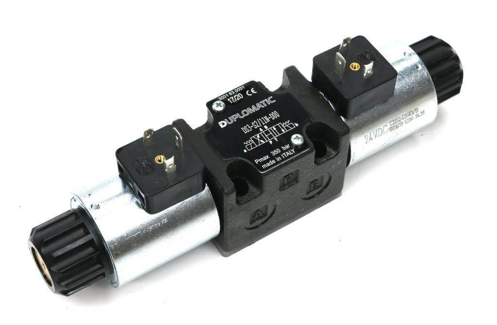 Rozdzielacz (elektrozawór) suwak "H" DS3-S2/11N-D24 24V DC (cewka x 2) Heav