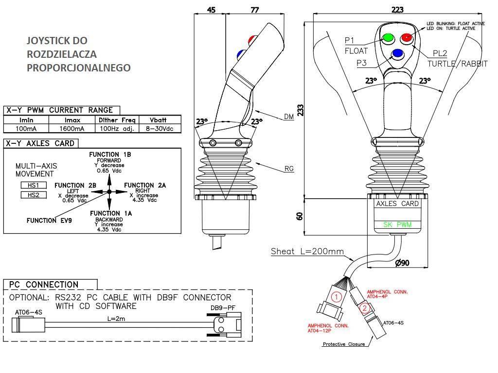 Proporcjonalny rozdzielacz hydrauliczny do ładowaczy czołowych LS (Load Sen - zdjęcie 4