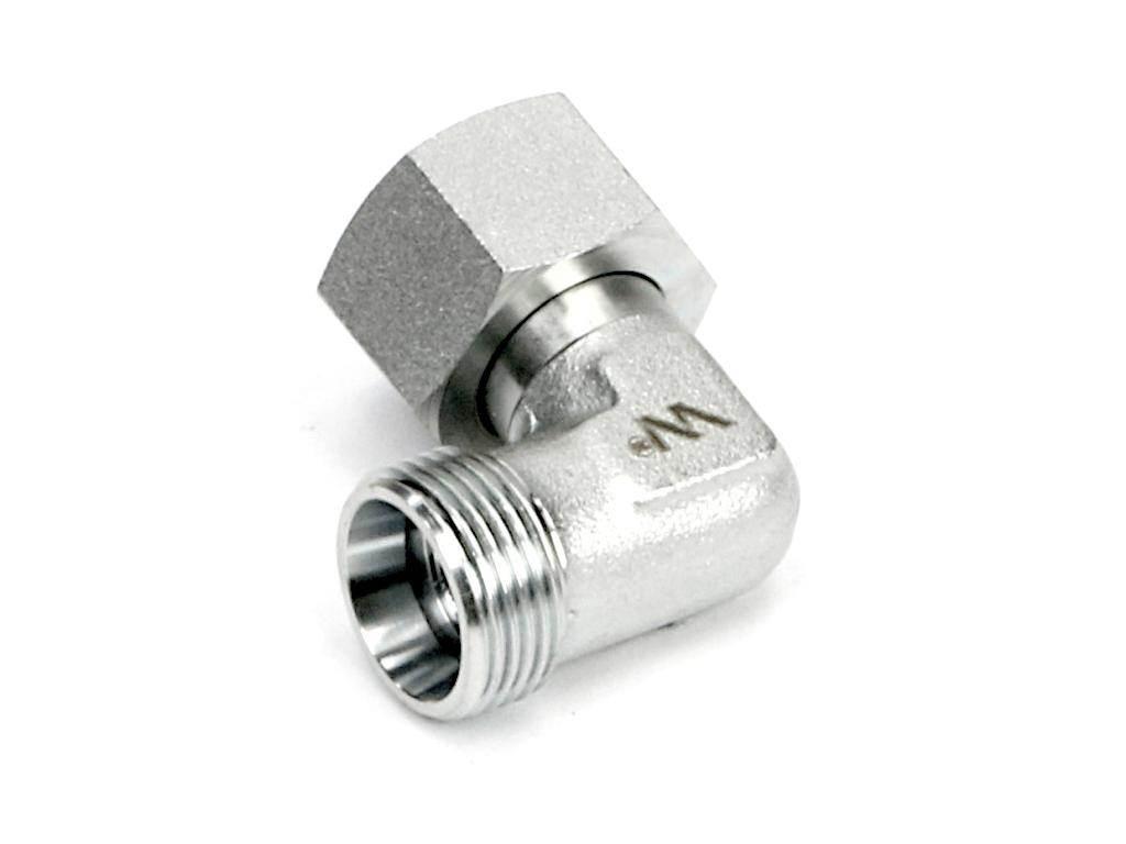Kolanko hydrauliczne metryczne AB M18x1.5 12L (XEVW) Waryński 50szt - zdjęcie 2
