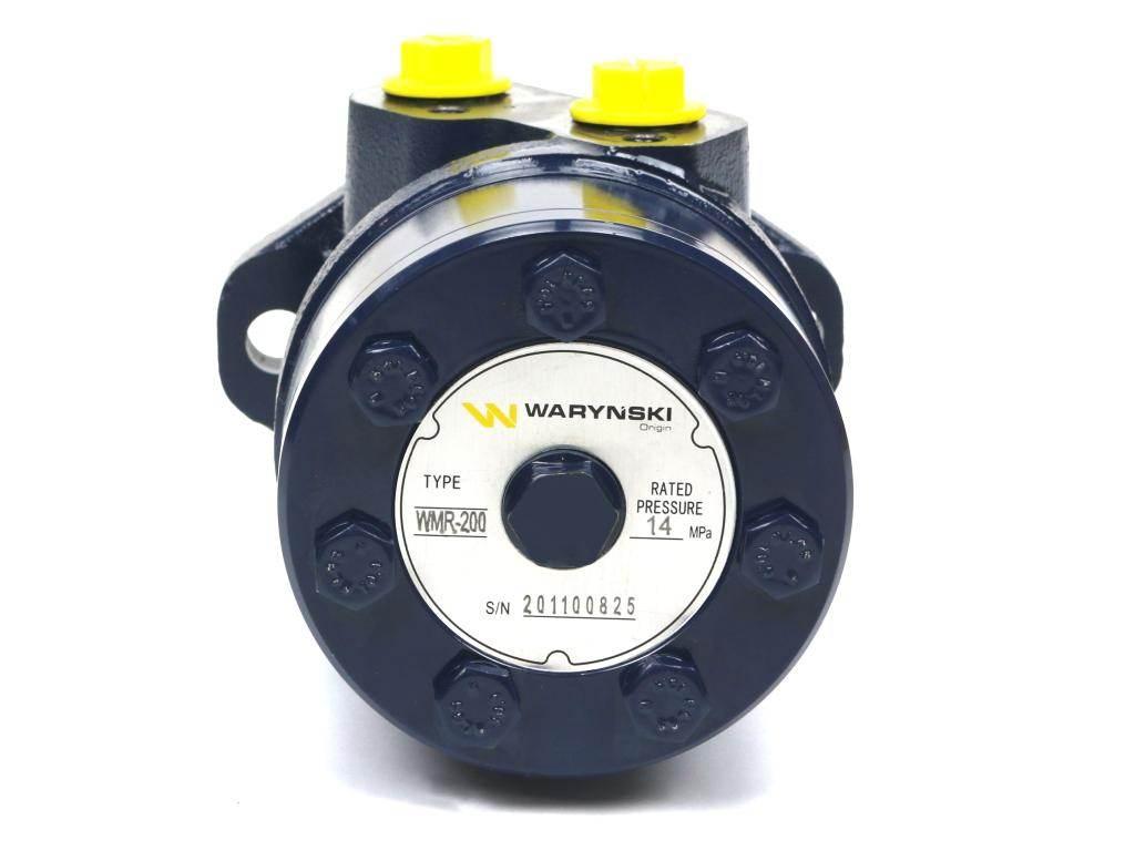Silnik hydrauliczny orbitalny (stosowany do owijarek) WMR 200 cm3/obr (140 - zdjęcie 2