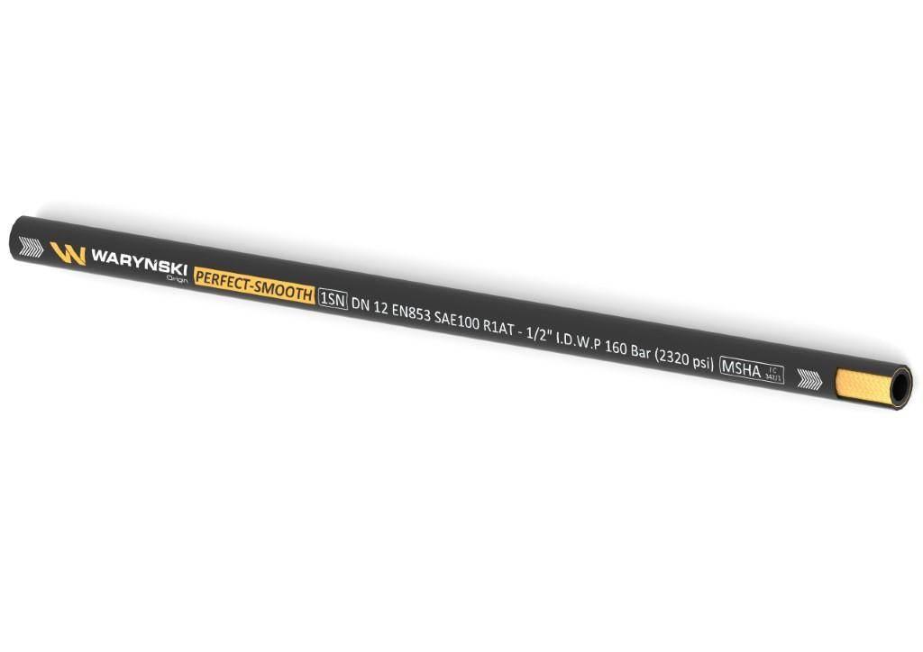 Wąż hydrauliczny do zakuwania PERFECT-SMOOTH 1SN DN12 1-oplotowy 160 Bar Wa - zdjęcie 2