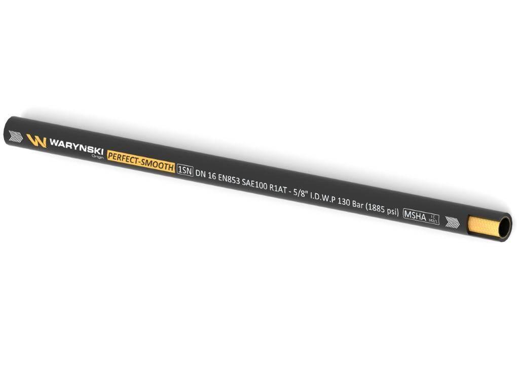 Wąż hydrauliczny do zakuwania PERFECT-SMOOTH 1SN DN16 1-oplotowy 130 Bar Wa - zdjęcie 2