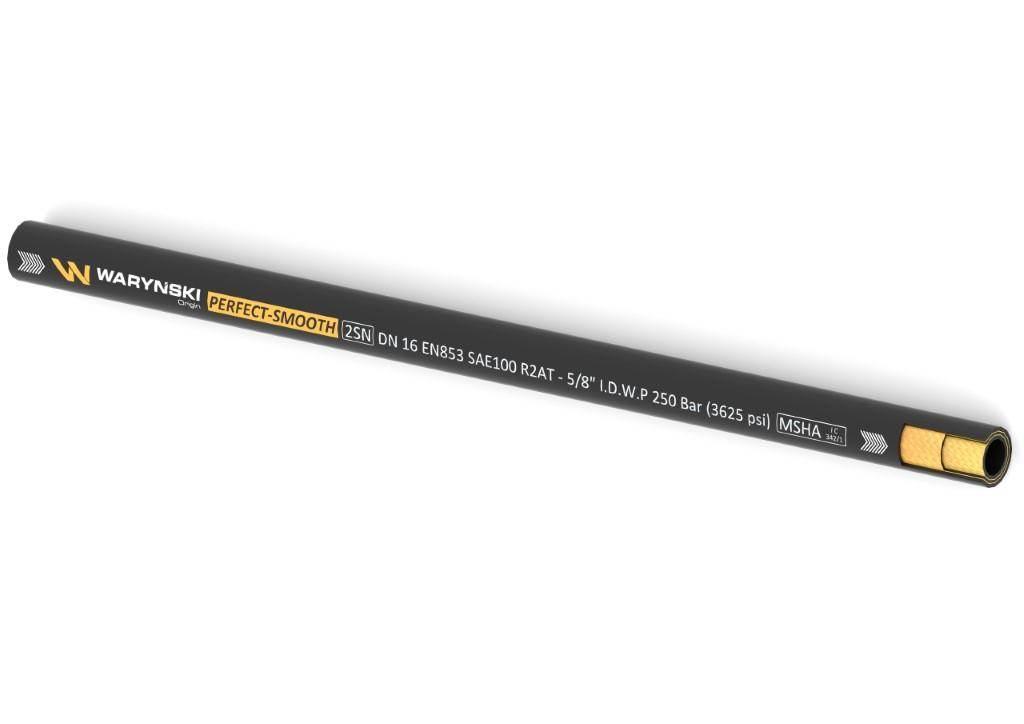 Wąż hydrauliczny do zakuwania PERFECT-SMOOTH 2SN DN16 2-oplotowy 250 Bar Wa - zdjęcie 2