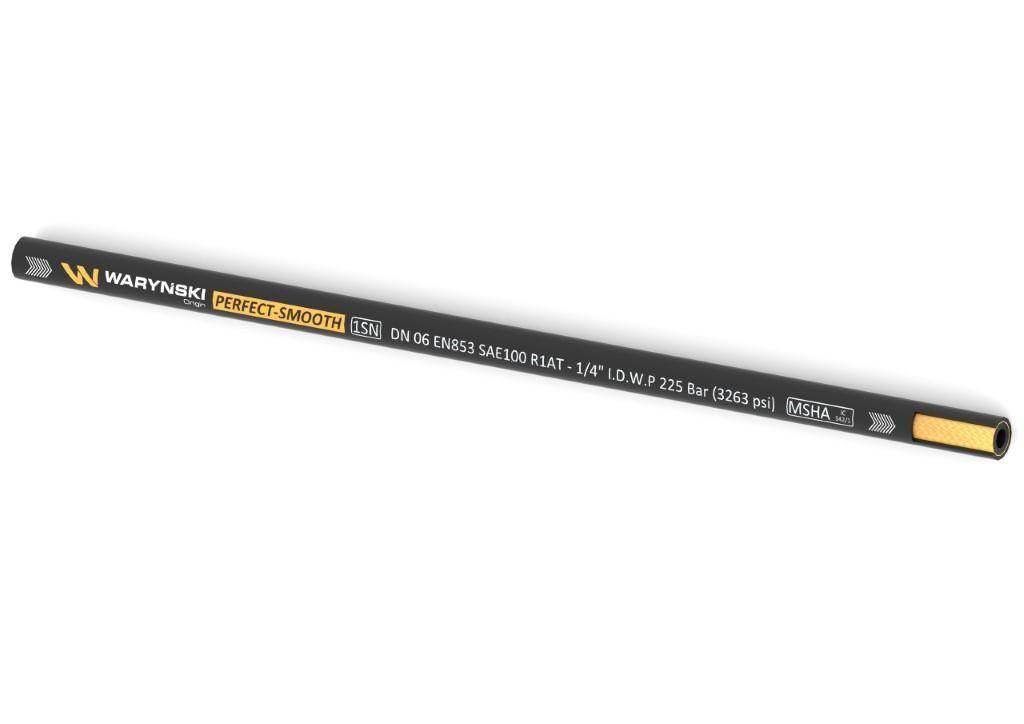 Wąż hydrauliczny do zakuwania PERFECT-SMOOTH 1SN DN06 1-oplotowy 225 Bar Wa - zdjęcie 2