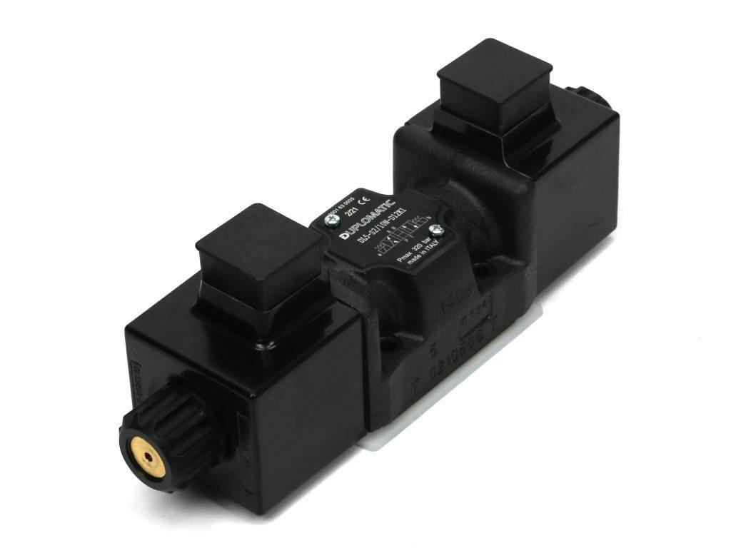 Rozdzielacz (elektrozawór NG 10) suwak "H" DL5-S2/10N-D12K1 12VDC (cewka x