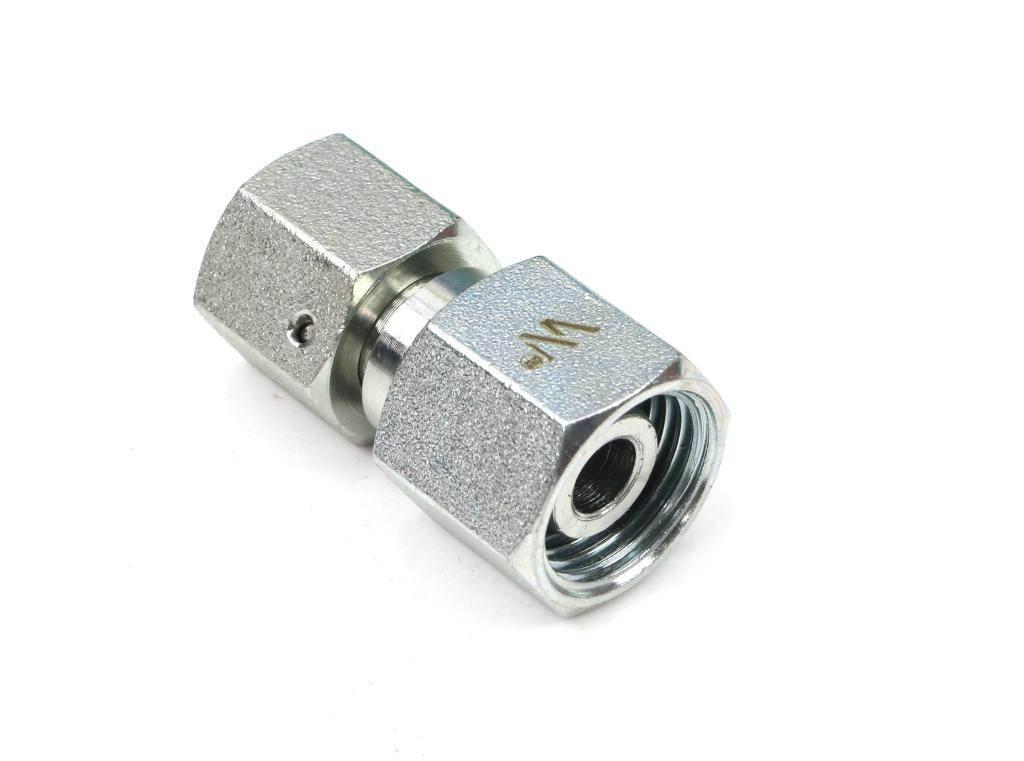 Złączka hydrauliczna metryczna AA M16x1.5 10L x M14x1.5 08L Waryński 2szt - zdjęcie 2