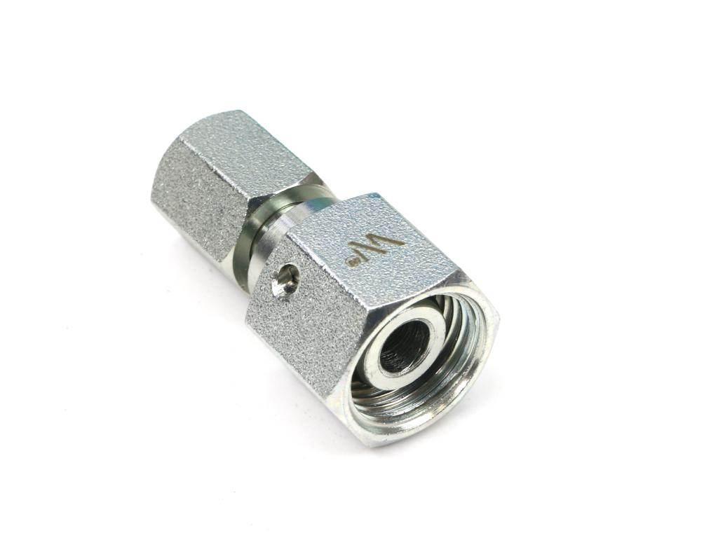 Złączka hydrauliczna metryczna AA M16x1.5 10L x M12x1.5 06L Waryński 2szt - zdjęcie 2