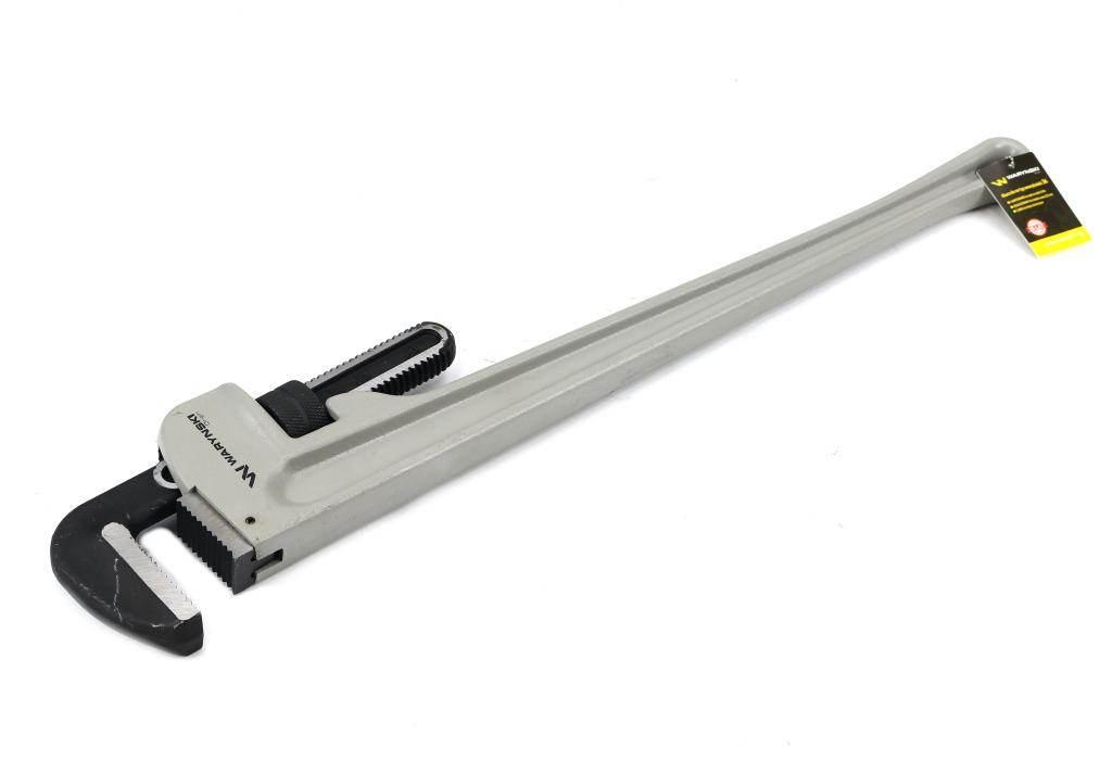 Klucz do rur typ amerykański 36" uchwyt aluminium wzmocniony szczęki CrMo m - zdjęcie 2