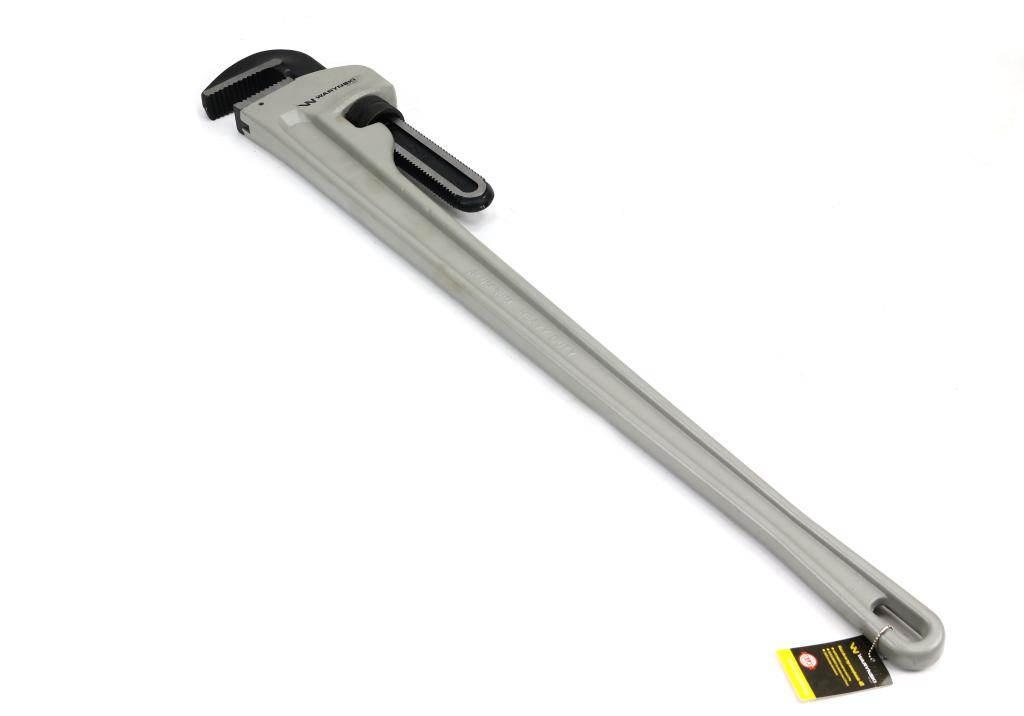Klucz do rur typ amerykański 48" uchwyt aluminium wzmocniony szczęki CrMo m
