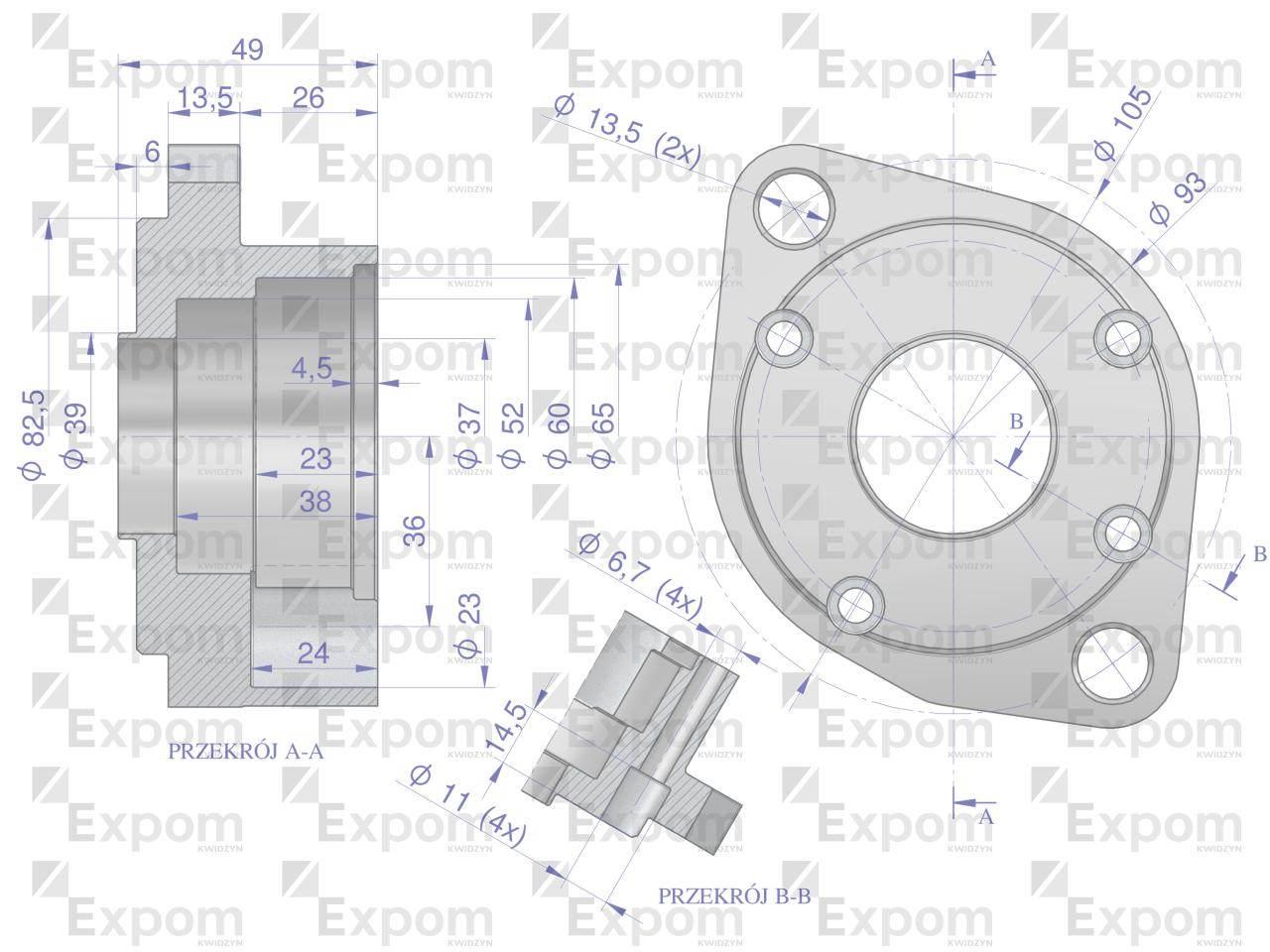 Głowica rozrusznika Deutz-Fah typu Magneton 9142708 Blue Line EXPOM KWIDZYN - zdjęcie 2