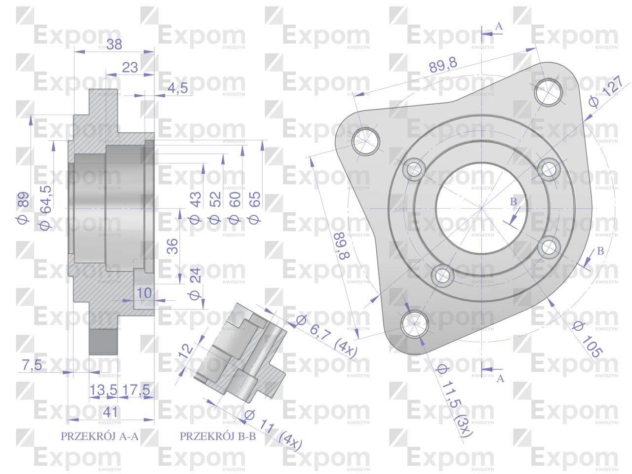 Głowica rozrusznika DEUTZ-FAHR typu Magneton 9142802 Blue Line EXPOM KWIDZY - zdjęcie 2