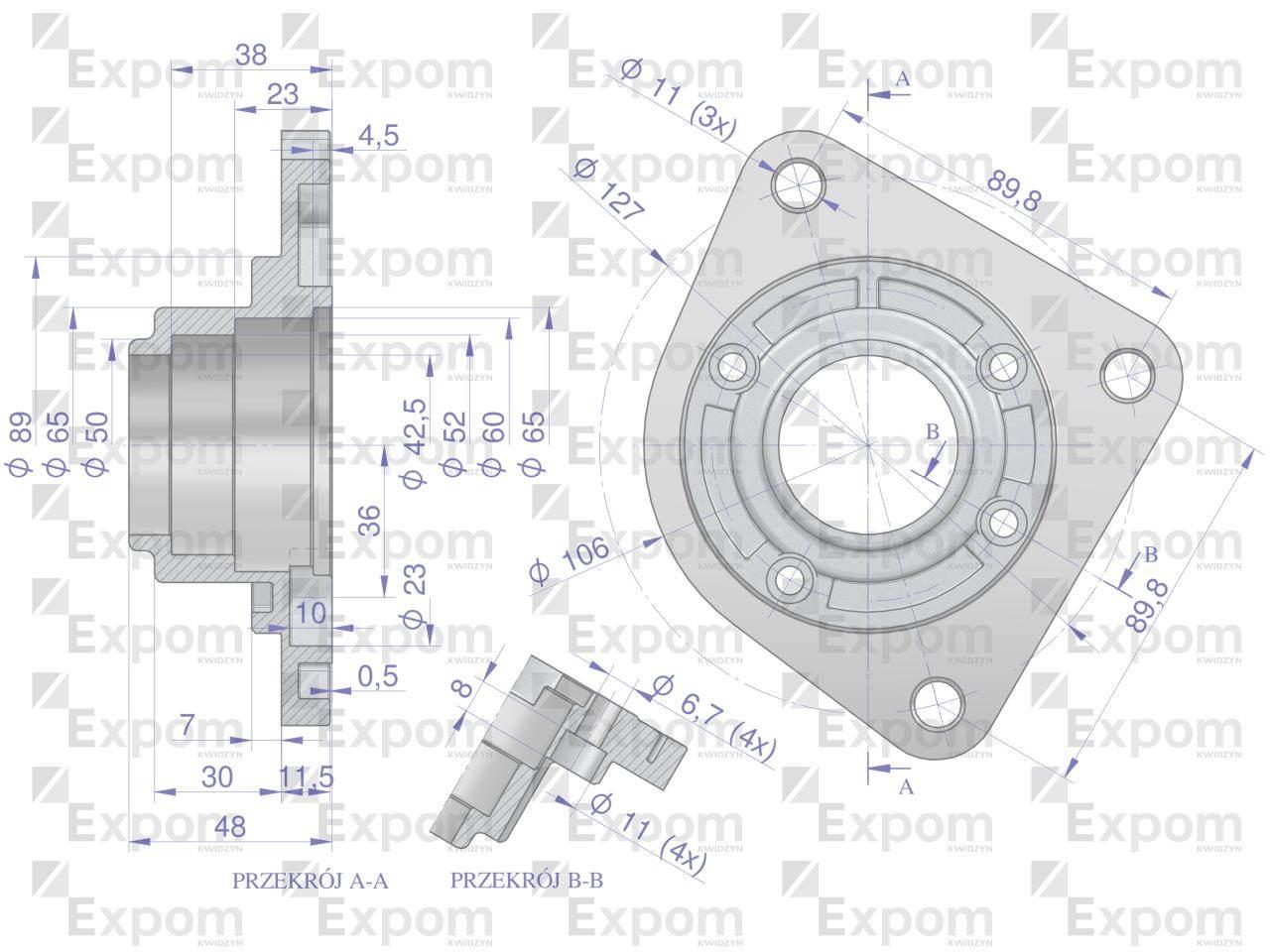 Głowica rozrusznika Case typu Magneton 9142748 Blue Line EXPOM KWIDZYN - zdjęcie 2
