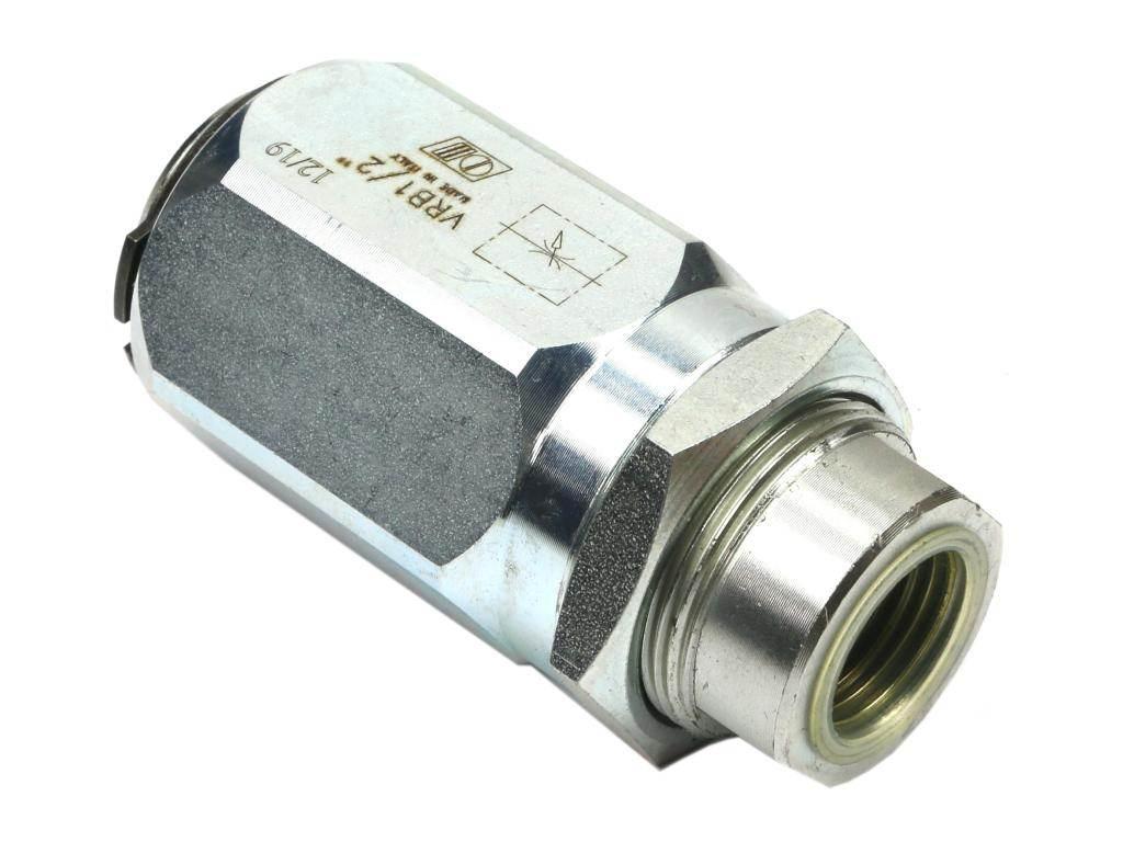 Zawór dławiący baryłkowy 1/2" V0565 - zdjęcie 2