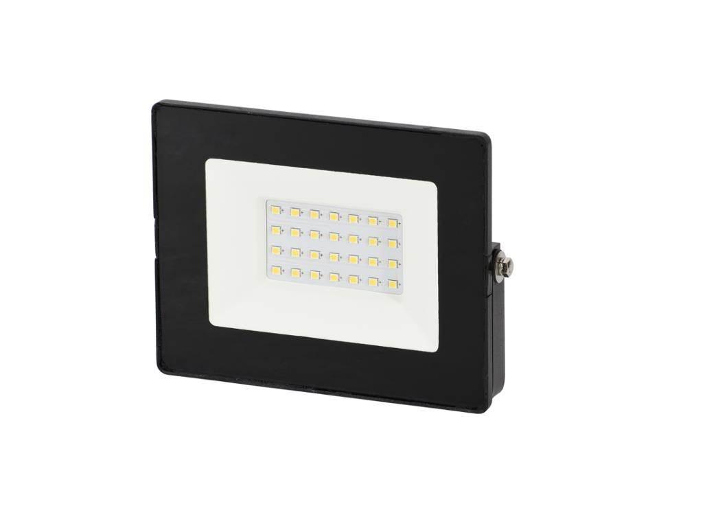 Naświetlacz, Lampa LED SMD 230V 20W 4000K 1640LM IP65 CZARNY NASW20W4K