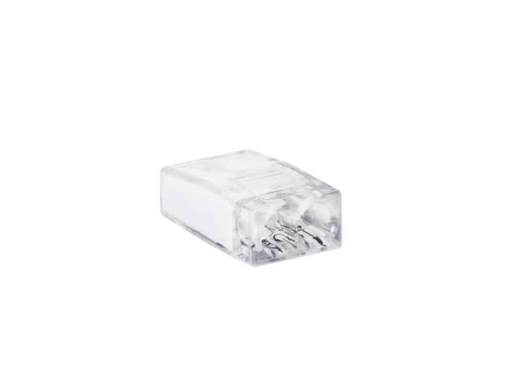 Szybkozłączka elektryczna 2 otworowa .przewód- drut 0.5-2.5mm2 ( opakowanie