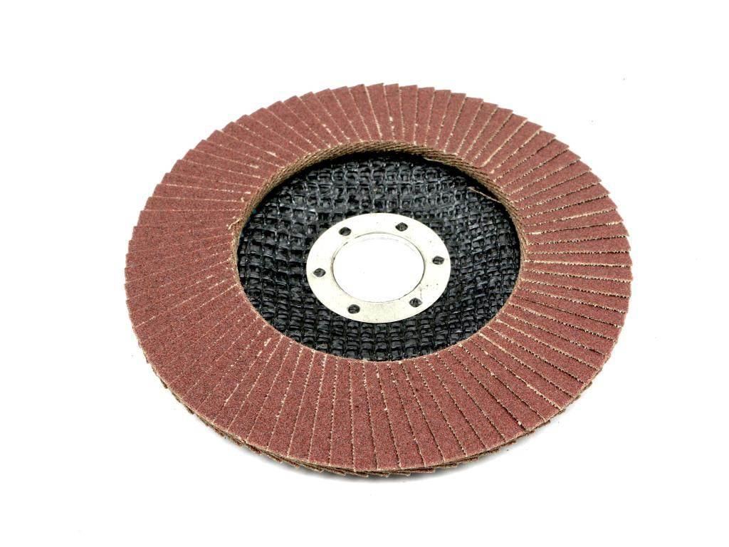 Tarcza do szlifierki 125 mm lamelkowa z elektrokorundem GR120 szt.) Waryńsk - zdjęcie 2