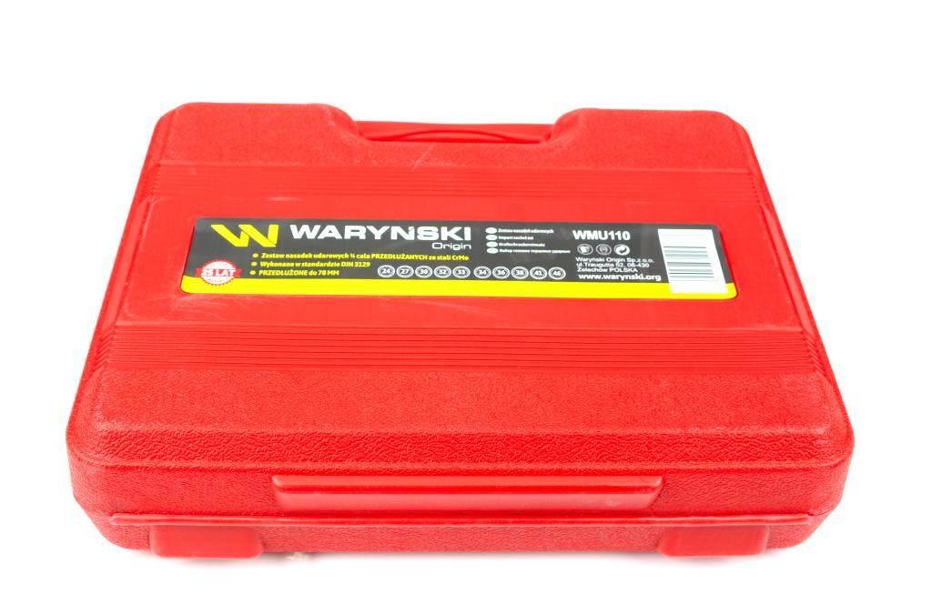 Zestaw nasadek udarowych długich 3/4 Waryński WMU110 - zdjęcie 2