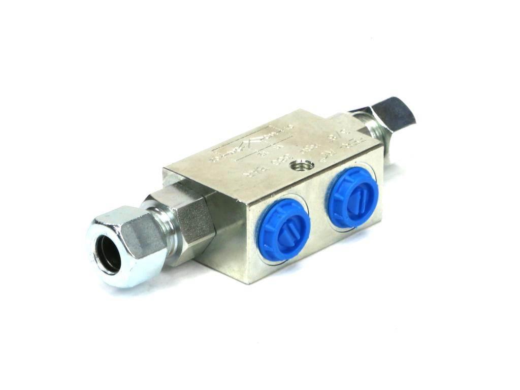 Zawór zwrotny bliźniaczy sterowany VBPDE 3/8" (12L - M18x1.5) - 380bar - 30