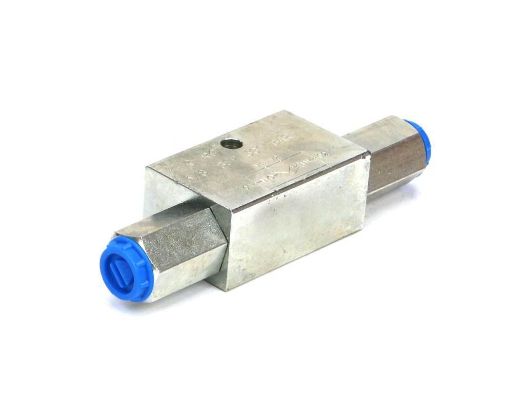 Zawór zwrotny bliźniaczy sterowany VBPDE 3/8" - 380bar - 35l/min - (zamek h - zdjęcie 2