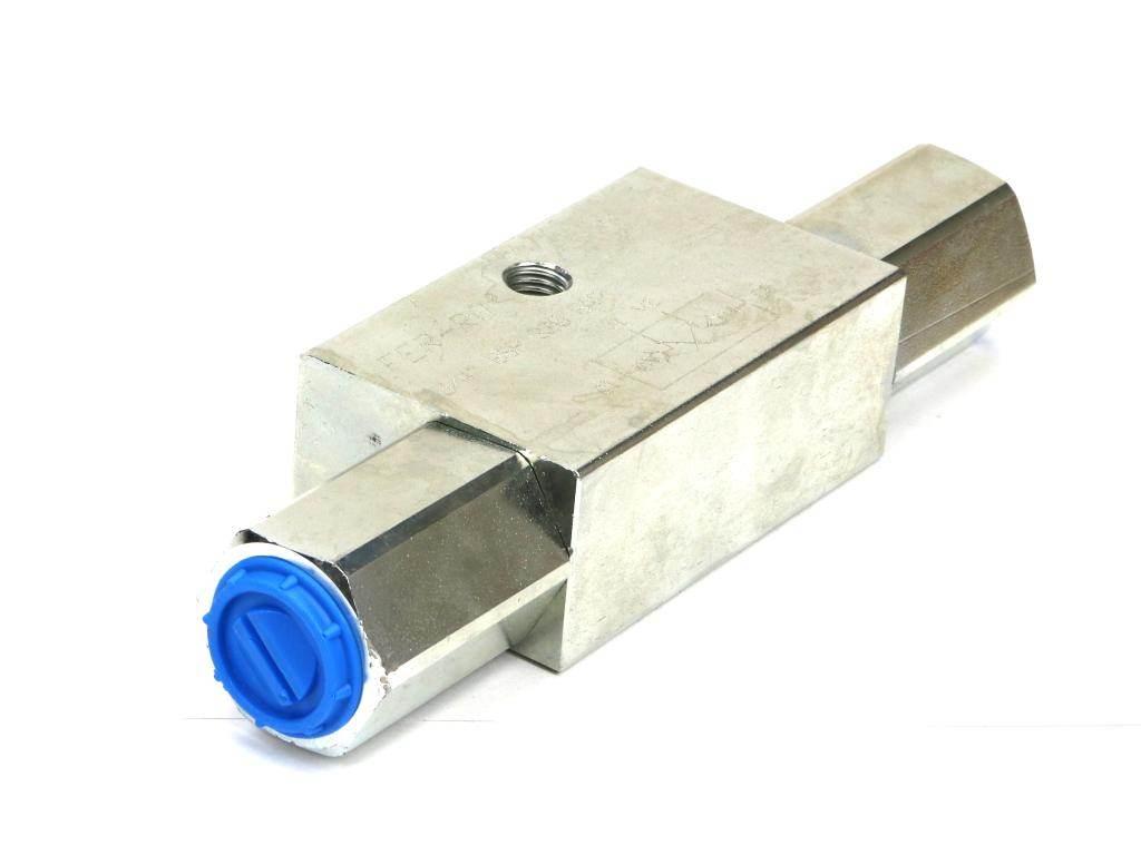 Zawór zwrotny bliźniaczy sterowany VBPDE 3/4" - 320bar - 90l/min - (zamek h - zdjęcie 2