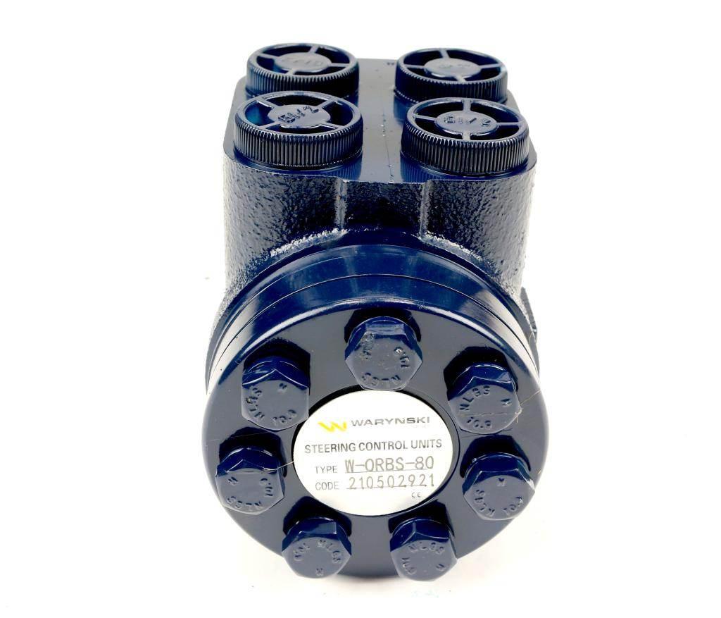 Orbitrol hydrauliczny W-ORBS 80 cm3/obr z zaworami (System Open Center - be - zdjęcie 3