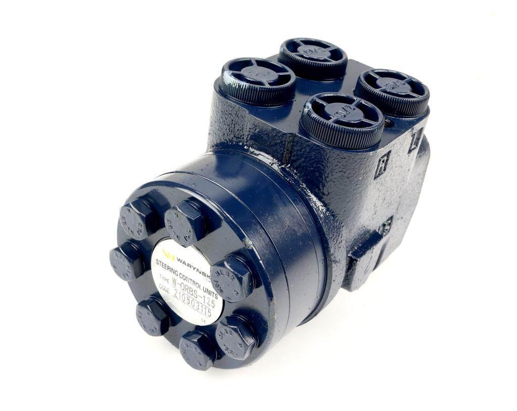 Orbitrol hydrauliczny W-ORBS 125 cm3/obr z zaworami (System Open Center - b - zdjęcie 2