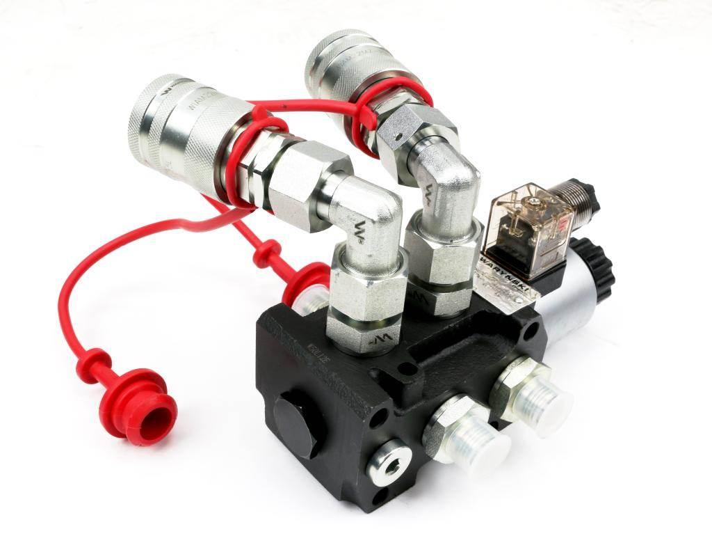 Zestaw: Elektrozawór 1/2" 6/2 + Elementy złączne + Szybkozłącza EURO PUSH-P