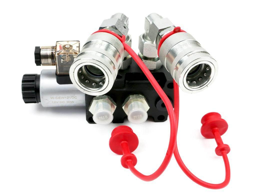 Zestaw: Elektrozawór 1/2" 6/2 + Elementy złączne + Szybkozłącza EURO PUSH-P - zdjęcie 2