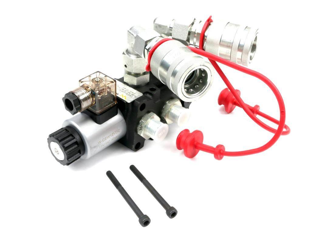 Zestaw: Elektrozawór 1/2" 6/2 + Elementy złączne + Szybkozłącza EURO PUSH-P - zdjęcie 3