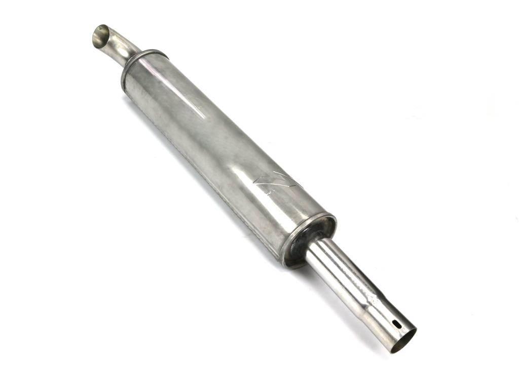 Tłumik okrągły krótki 830mm 4.1kg C-330 INOX WARYŃSKI 42402071IW