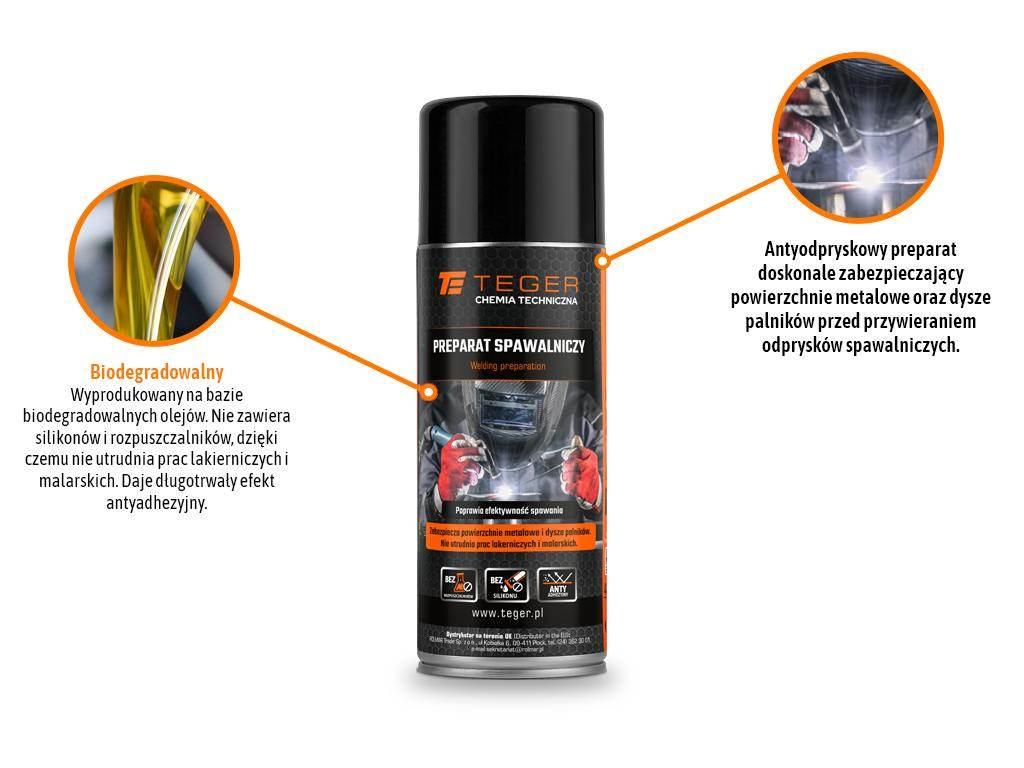 Preparat spawalniczy 400ml / TEGER T-W-CH1009 - zdjęcie 2
